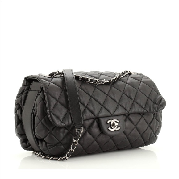 🛑sold Chanel Lambskin Medium Accordion Flap Black - Picture 3 of 16